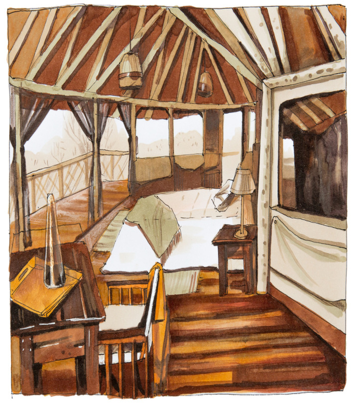 Древесина в интерьере. Скетчинг - Расторгуева (201_0.png